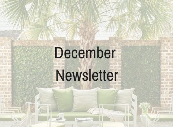 December newsletter for Trade Source Agencies, home design wholesale in Victoria bC.