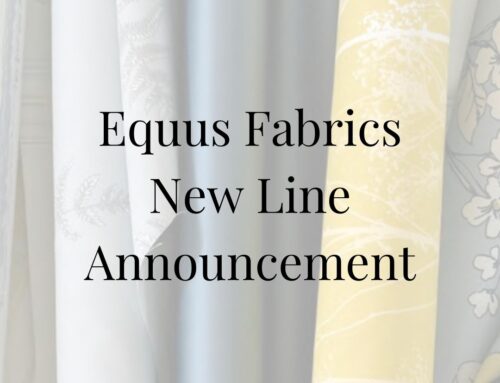 Equus Fabrics is pleased to announce the launch of our 4th wide width collection, Distance